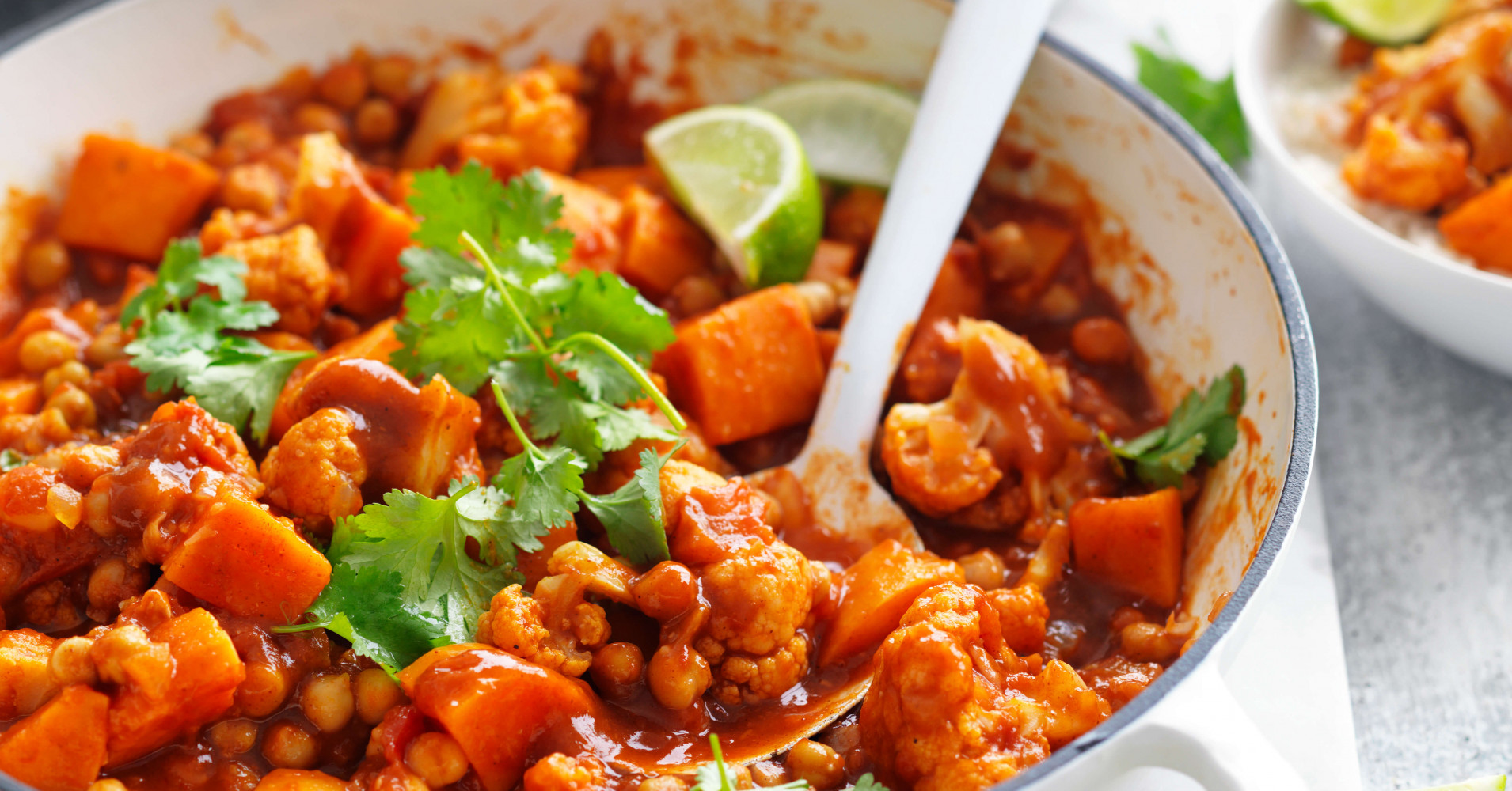 Chickpea and Sweet Potato Curry Recipe myfoodbook Chickpea Curry